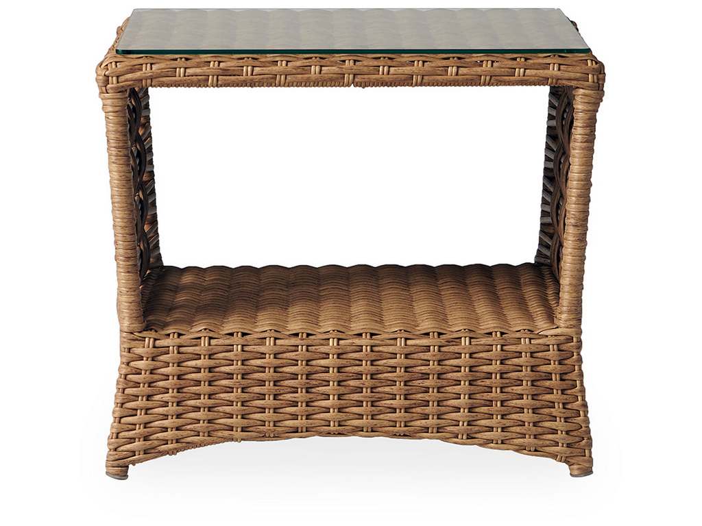 Lloyd Flanders 331043 Magnolia 25 Inch Rectangular End Table