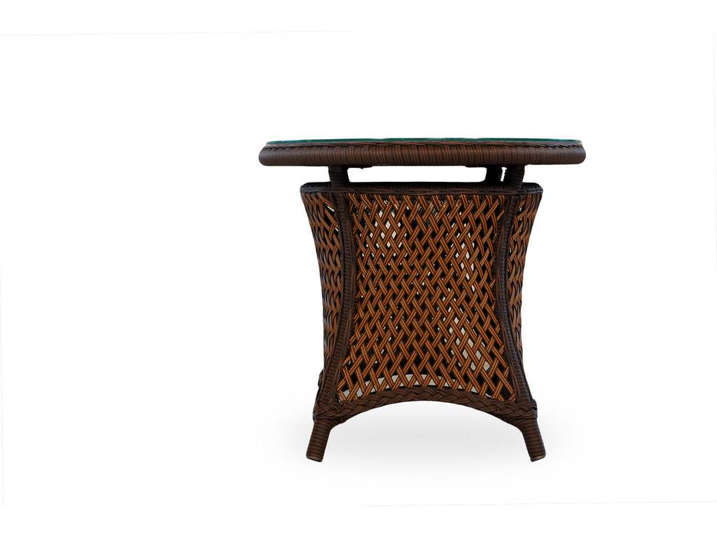 Lloyd Flanders 71018 Grand Traverse 24 Inch Round End Table