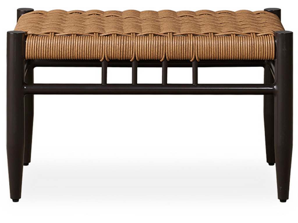 Lloyd Flanders 77217 Low Country Cushionless Small Ottoman