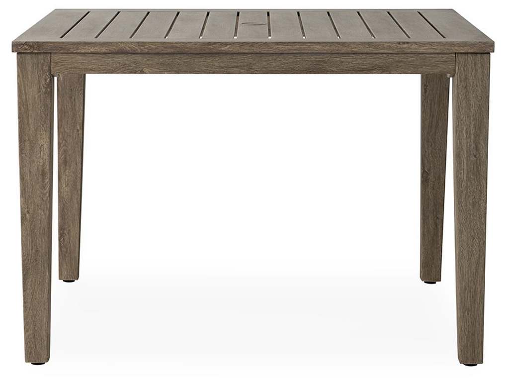 Lloyd Flanders 125344 Frontier 4 Inch Square Umbrella Dining Table