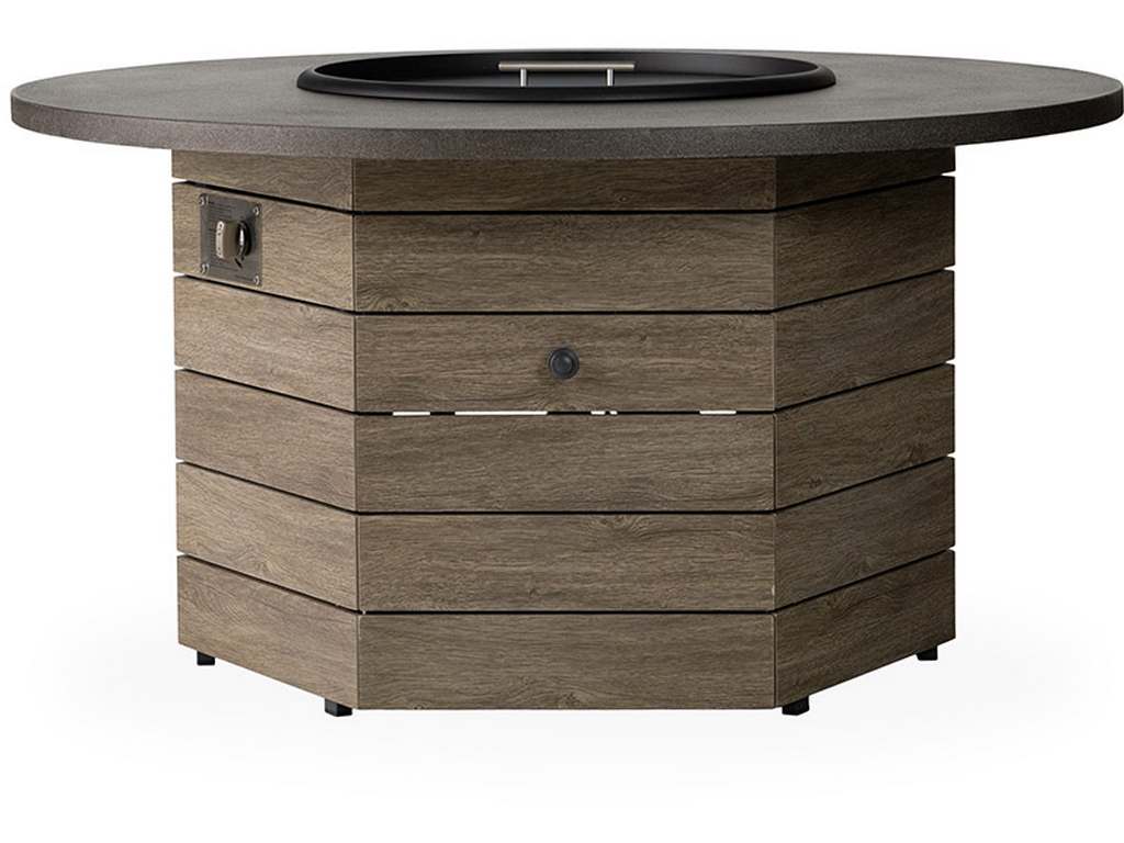 Lloyd Flanders 125099 Frontier 48 Inch Hexagonal Fire Table
