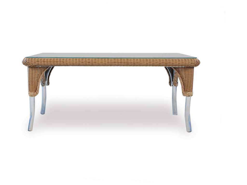 Lloyd Flanders 86242 Universal Loom 42 Inch Rectangular Cocktail Table