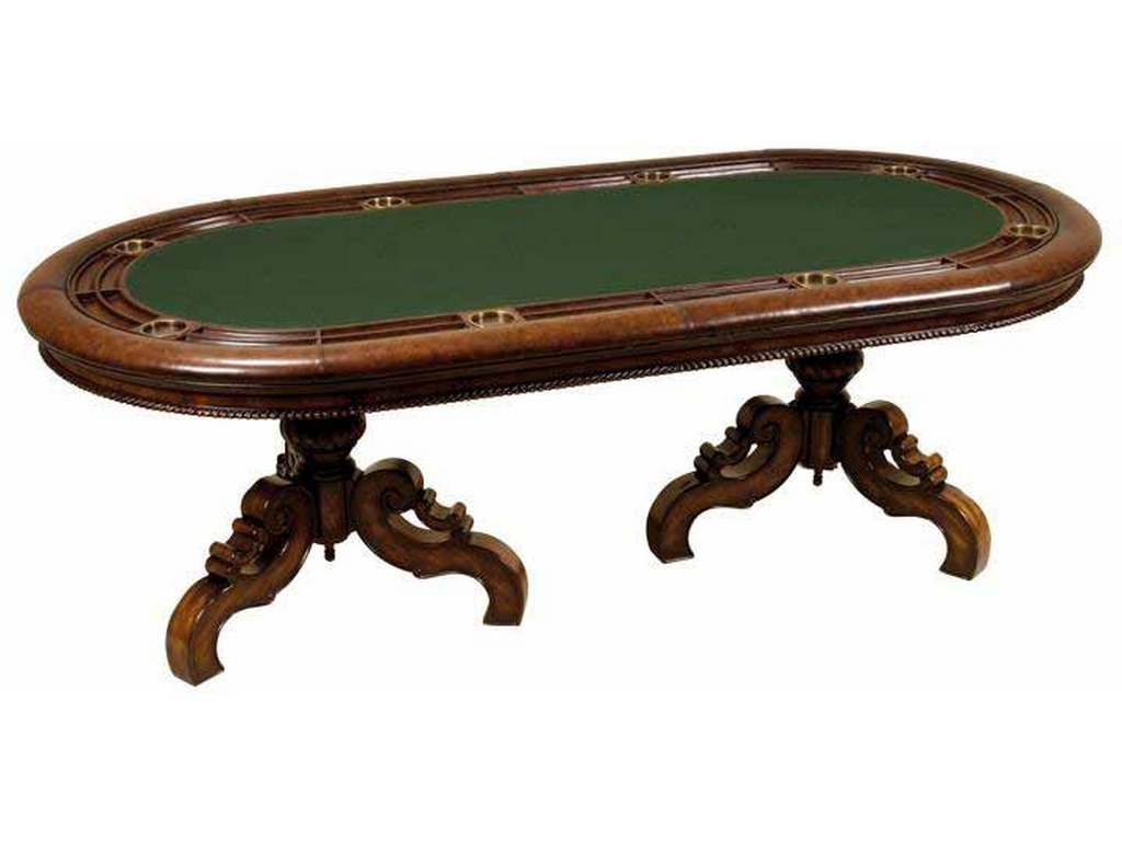 Maitland Smith 8104-31 Texas Holdem Game Table Maitland Smith 8104-31 Texas Holdem Game Table