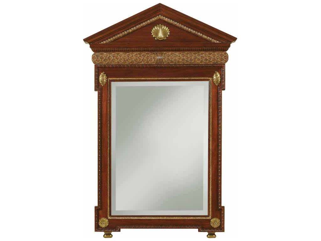 Maitland Smith 8105-28  Knightsbridge Mahogany Mirror