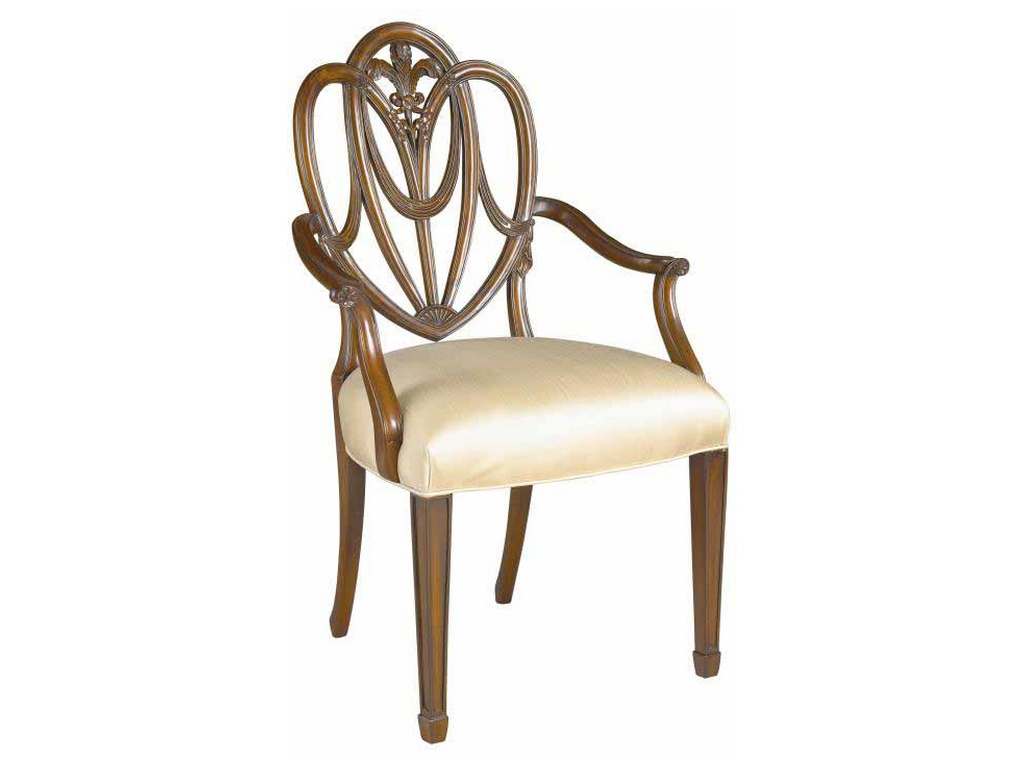 Maitland Smith 8109-41  Heart Arm Chair