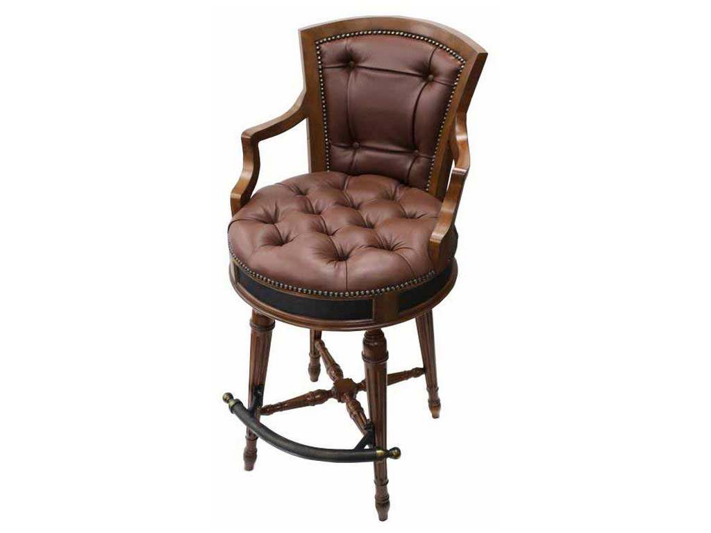 Maitland Smith 8114-42 Tudor Barstool Maitland Smith 8114-42 Tudor Barstool
