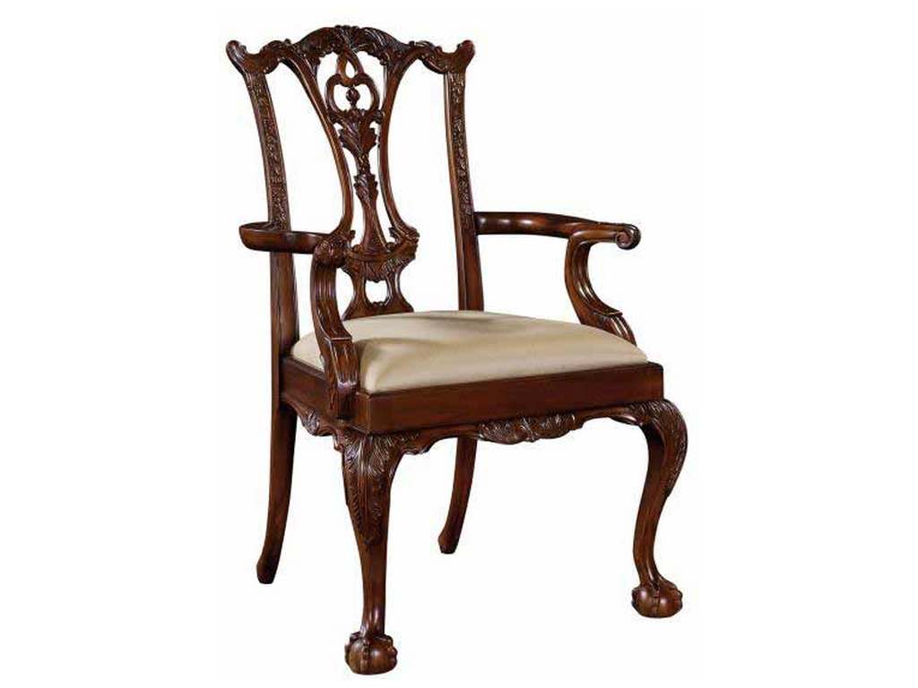 Maitland Smith 8120-41  Philadelphia Arm Chair