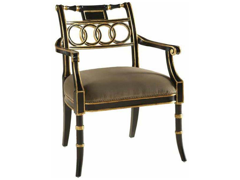 Maitland Smith 8125-41  Regency Arm Chair