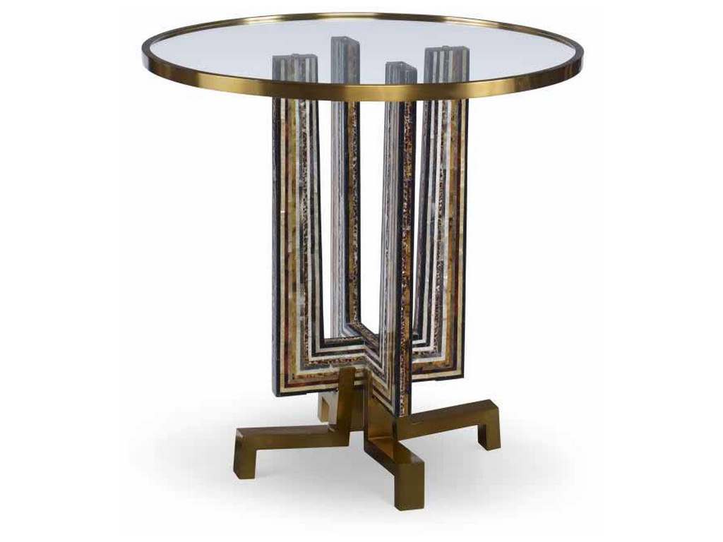Maitland Smith 8335-36  Maya Occasional Table