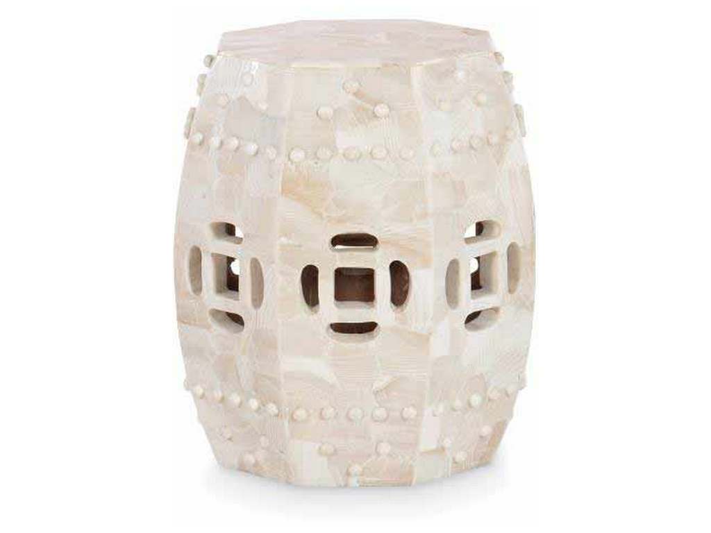 Maitland Smith 8345-32  Qing White Accent Table