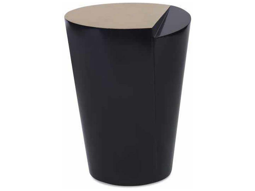 Maitland Smith 8346-32B Conical Spot Table-Black Maitland Smith 8346-32B Conical Spot Table-Black
