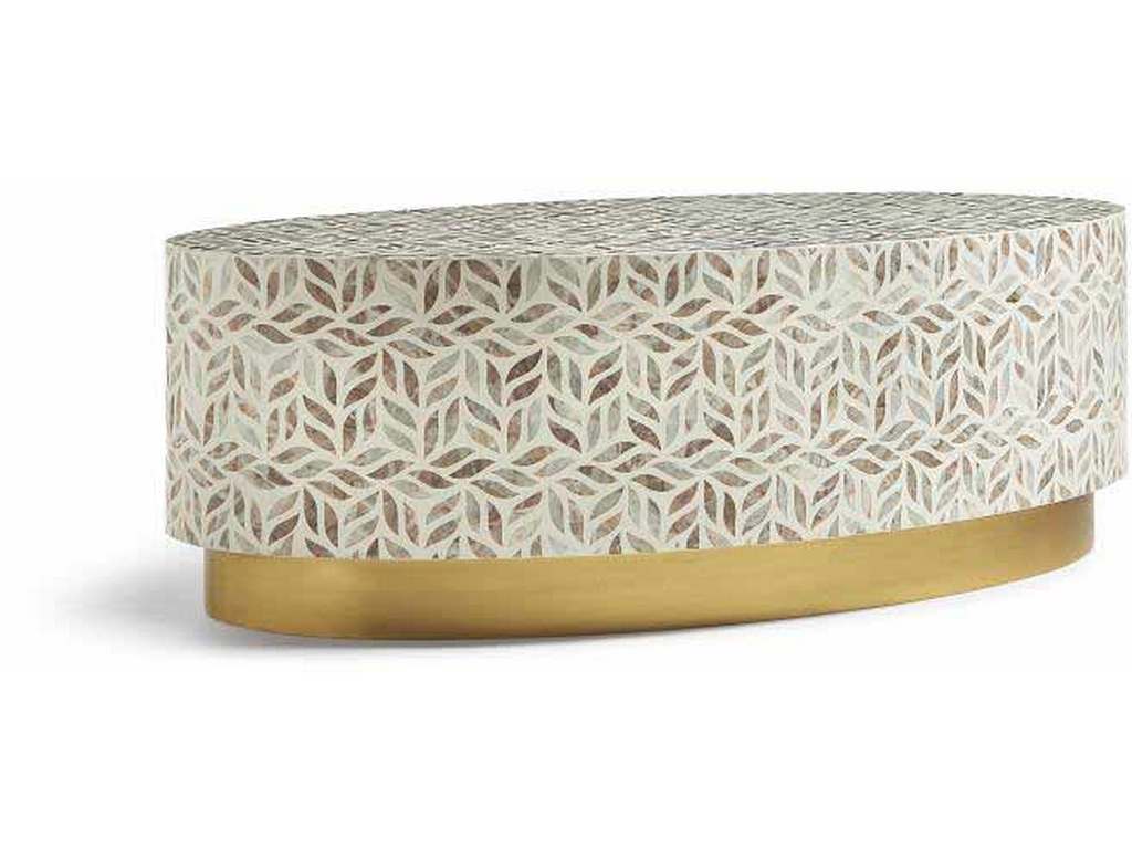 Maitland Smith 8374-33  Toranto Stone Cocktail Table