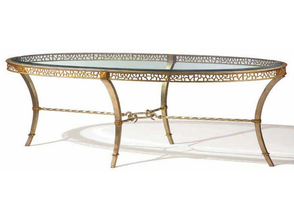 Maitland Smith 88-0103 Bolero Oval Cocktail Table Maitland Smith 88-0103 Bolero Oval Cocktail Table