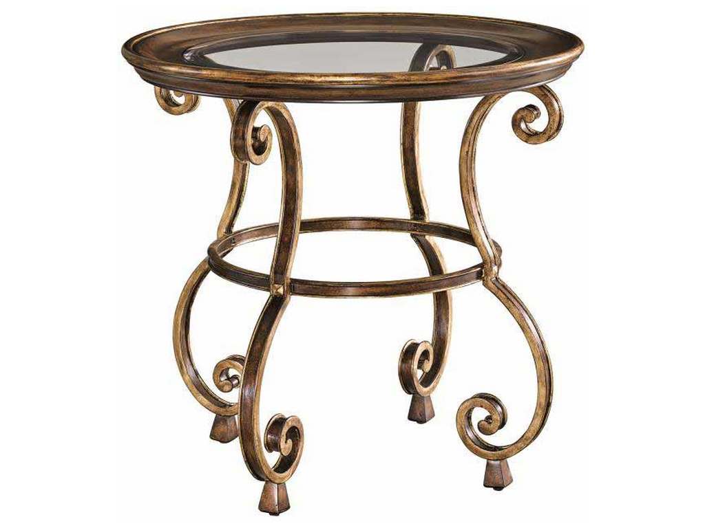 Maitland Smith 88-0204 Sovereign Aria Round End Table Maitland Smith 88-0204 Sovereign Aria Round End Table