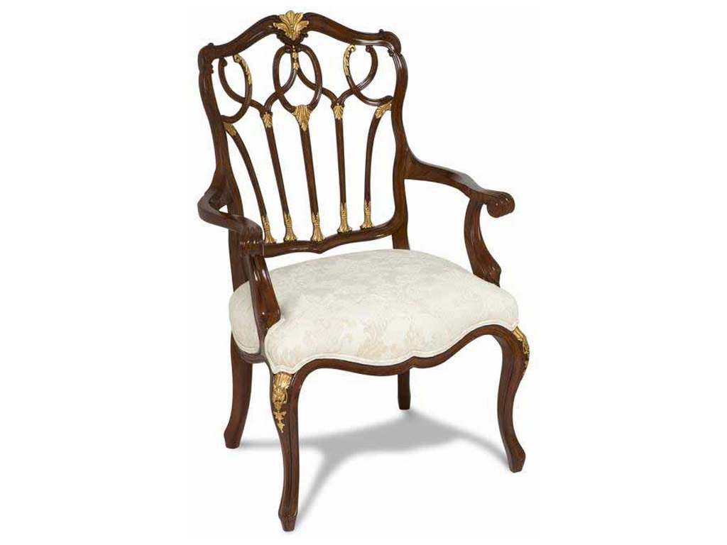 Maitland Smith 89-0206 Scarborough House Gothic Arm Chair Maitland Smith 89-0206 Scarborough House Gothic Arm Chair