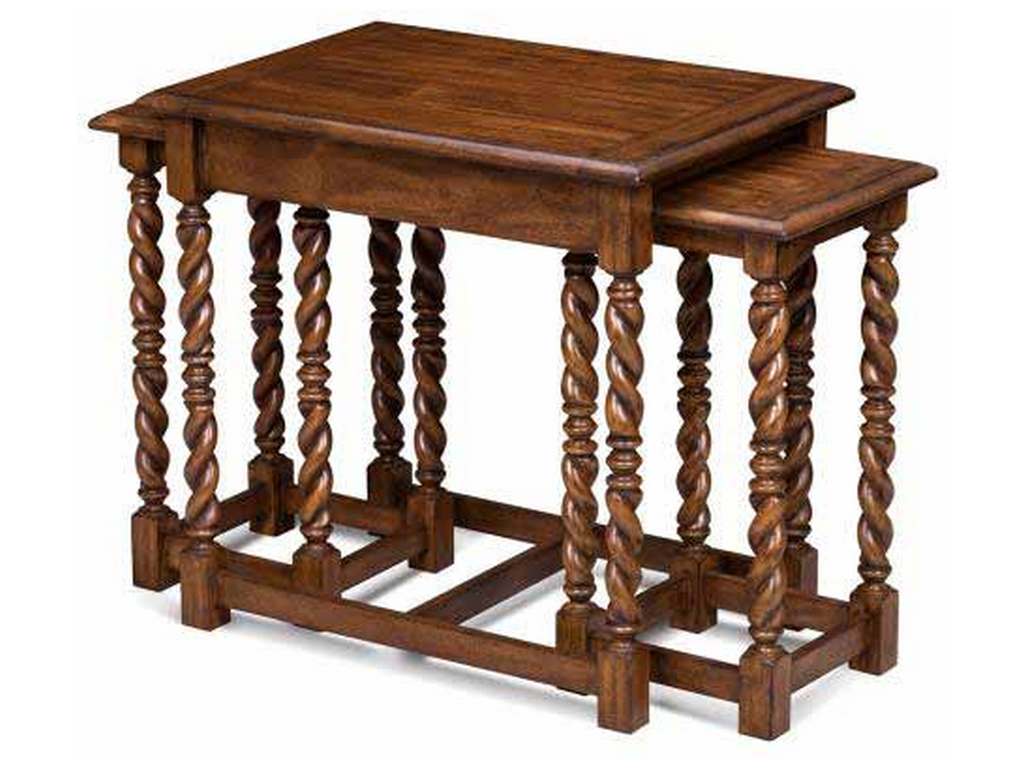 Maitland Smith 89-0409 Scarborough House Serpentine Nesting Tables