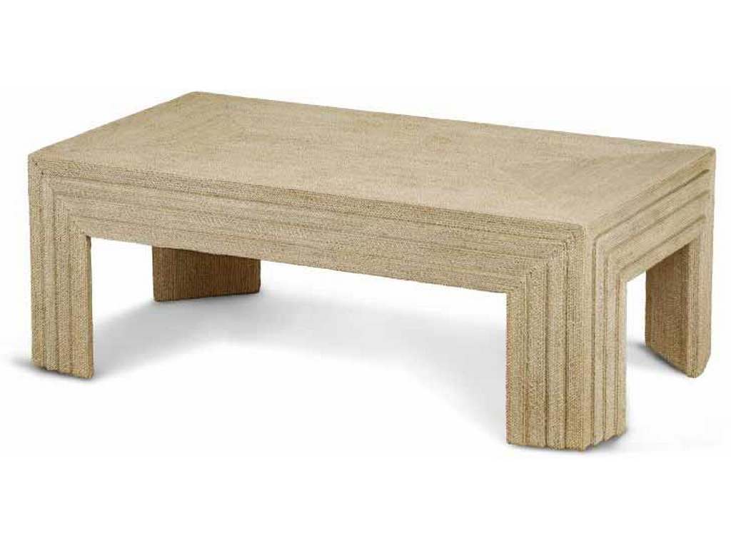 Maitland Smith 89-0602 Scarborough House Abaca Cocktail Table Maitland Smith 89-0602 Scarborough House Abaca Cocktail Table