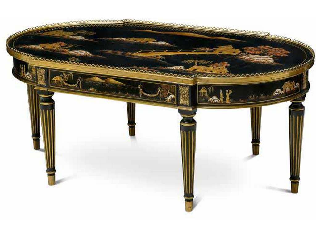 Maitland Smith 89-0613 Scarborough House Fortune Cocktail Table