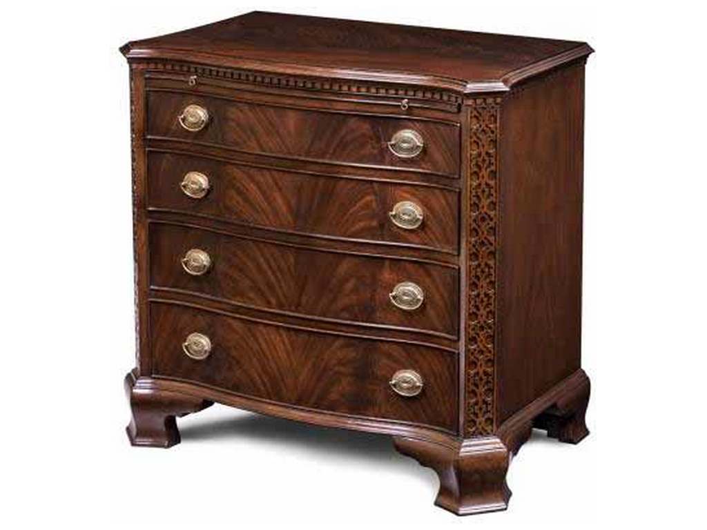 Maitland Smith 89-0802 Scarborough House Mandolin Chest Of Drawers