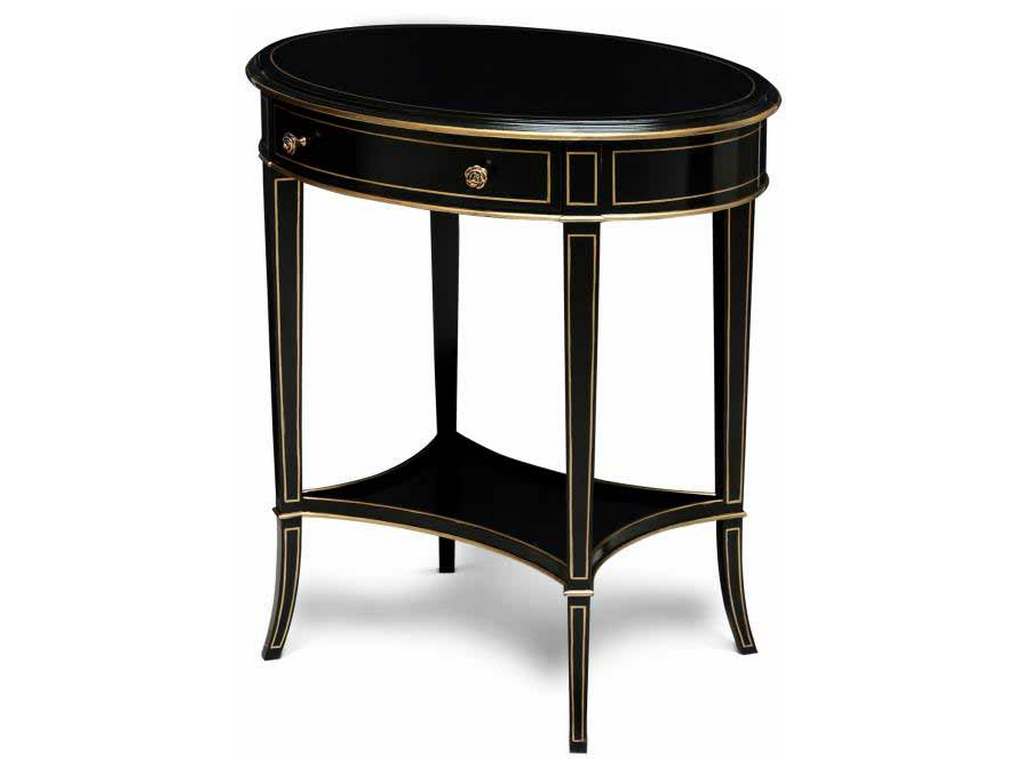 Maitland Smith 89-1010 Scarborough House Equinox Oval Side Table Maitland Smith 89-1010 Scarborough House Equinox Oval Side Table