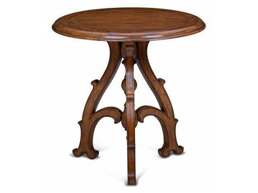 Maitland Smith 89-1019 Scarborough House Shepherd Pedestal Table