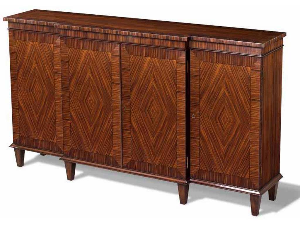 Maitland Smith 89-1106 Scarborough House Diamond Rosewood Sideboard Maitland Smith 89-1106 Scarborough House Diamond Rosewood Sideboard