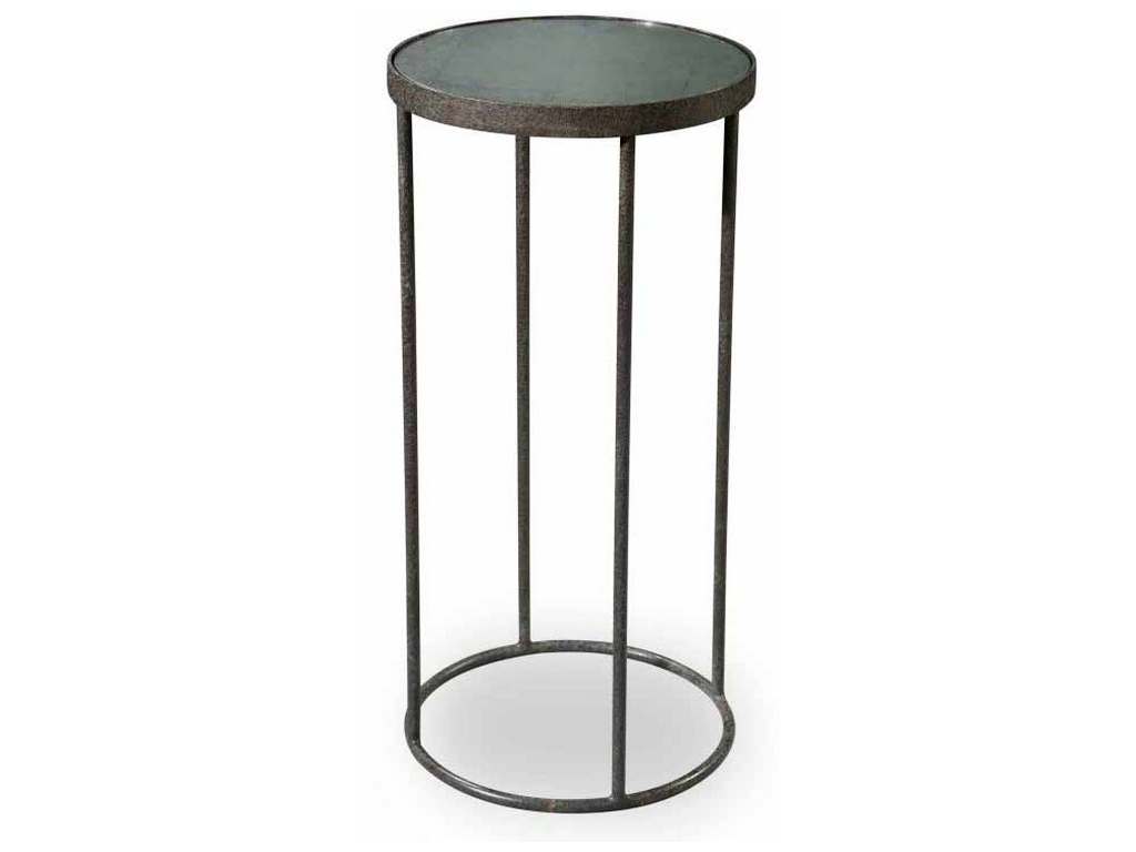 Maitland Smith HM1006  Spot Accent Table With Mirror Top