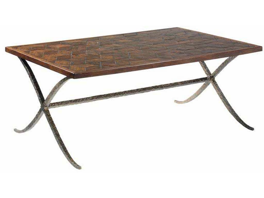 Maitland Smith HM1038  Tattoo Rectangle Cocktail Table