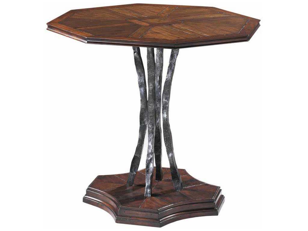 Maitland Smith HM1040  Toth Octagonal Lamp Table