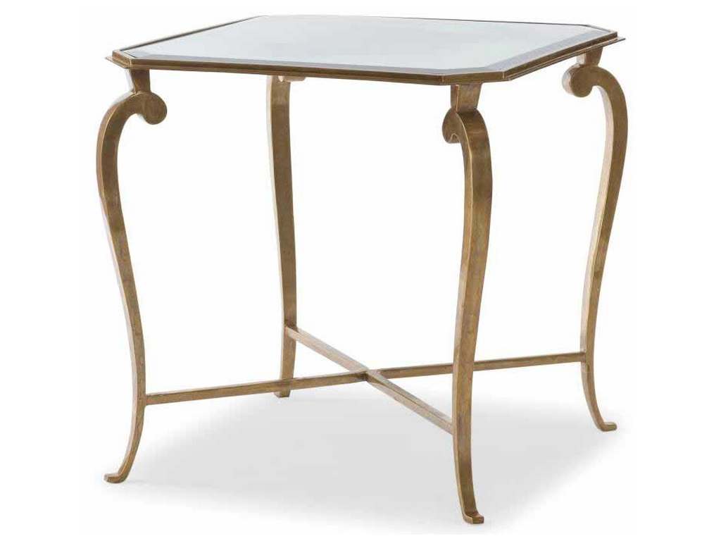Maitland Smith HM1043  Gliss Square Lamp Table