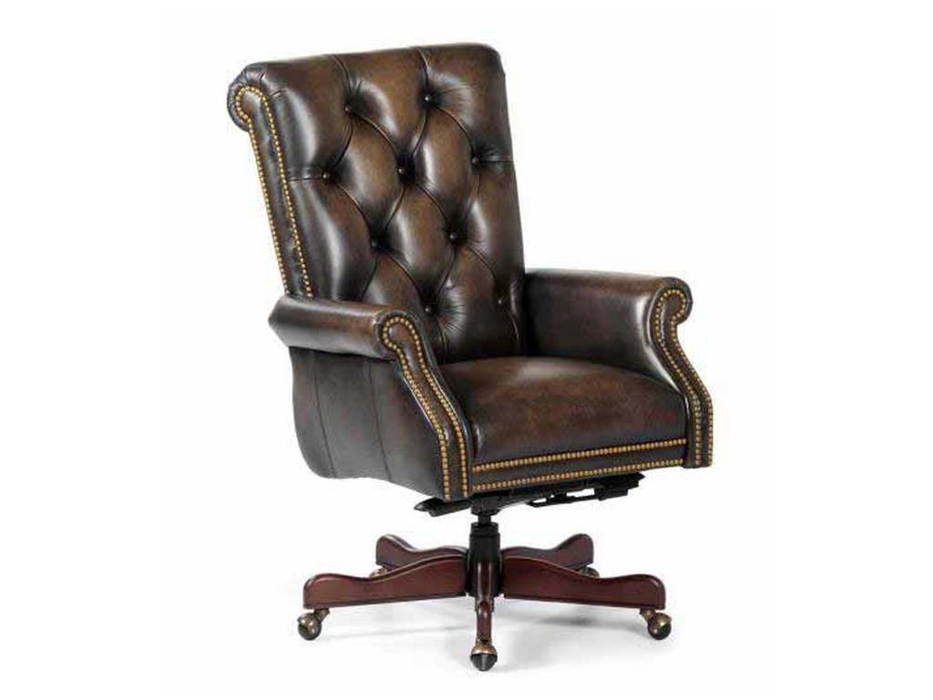 Maitland Smith RA114ST-WIP-CAR  Kramer Swivel Tilt Desk Chair