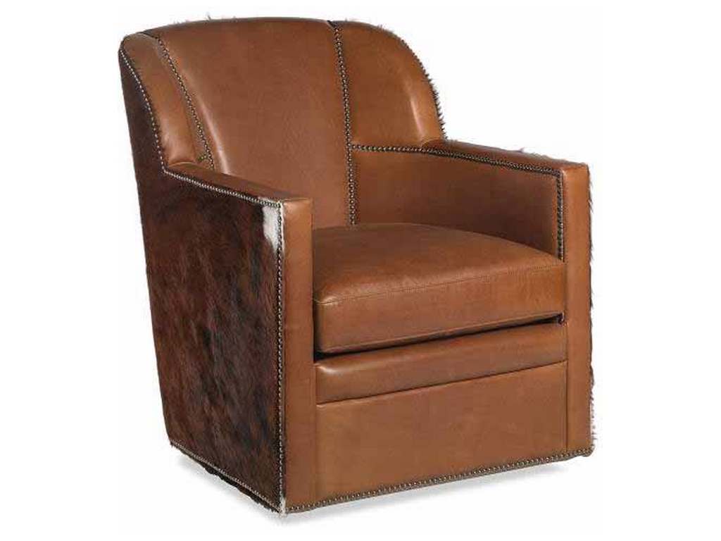 Maitland Smith RA1162-S-REN-CHO  Bronson Swivel Chair