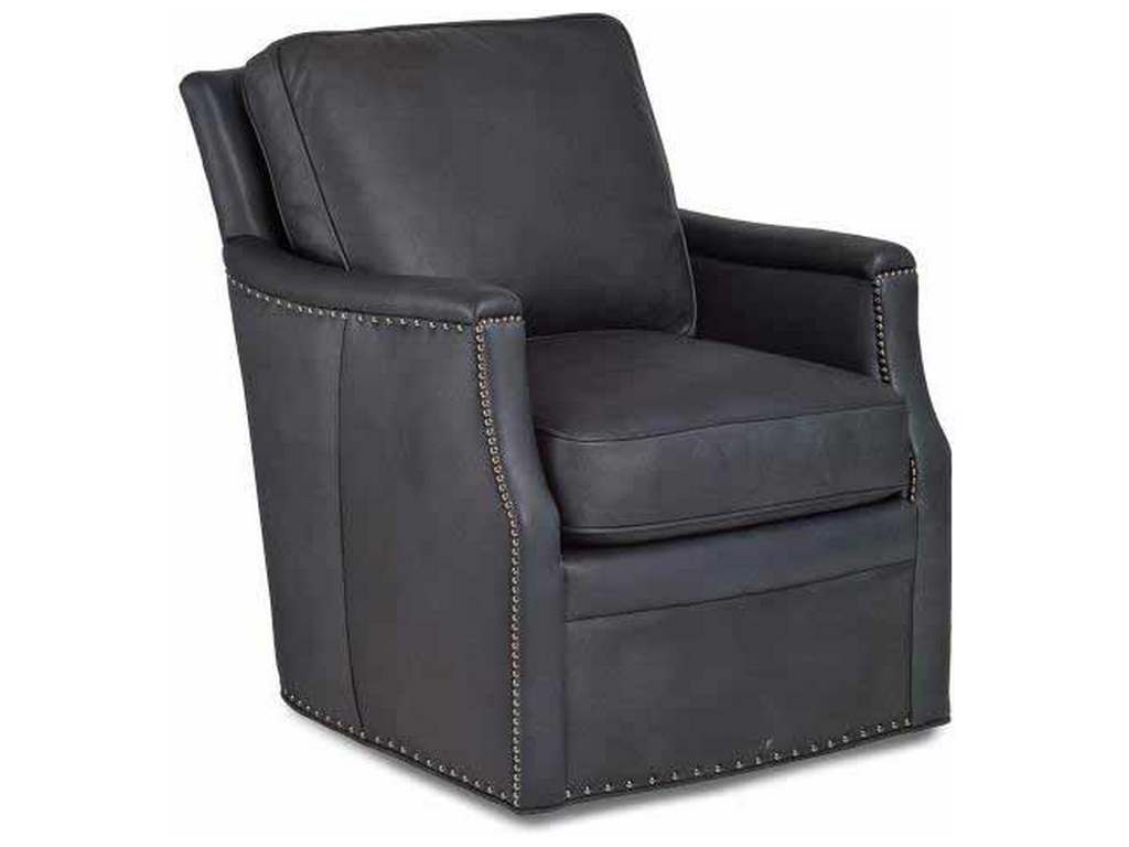 Maitland Smith RA1165-S-WIM-SLA  Thompson Swivel Chair