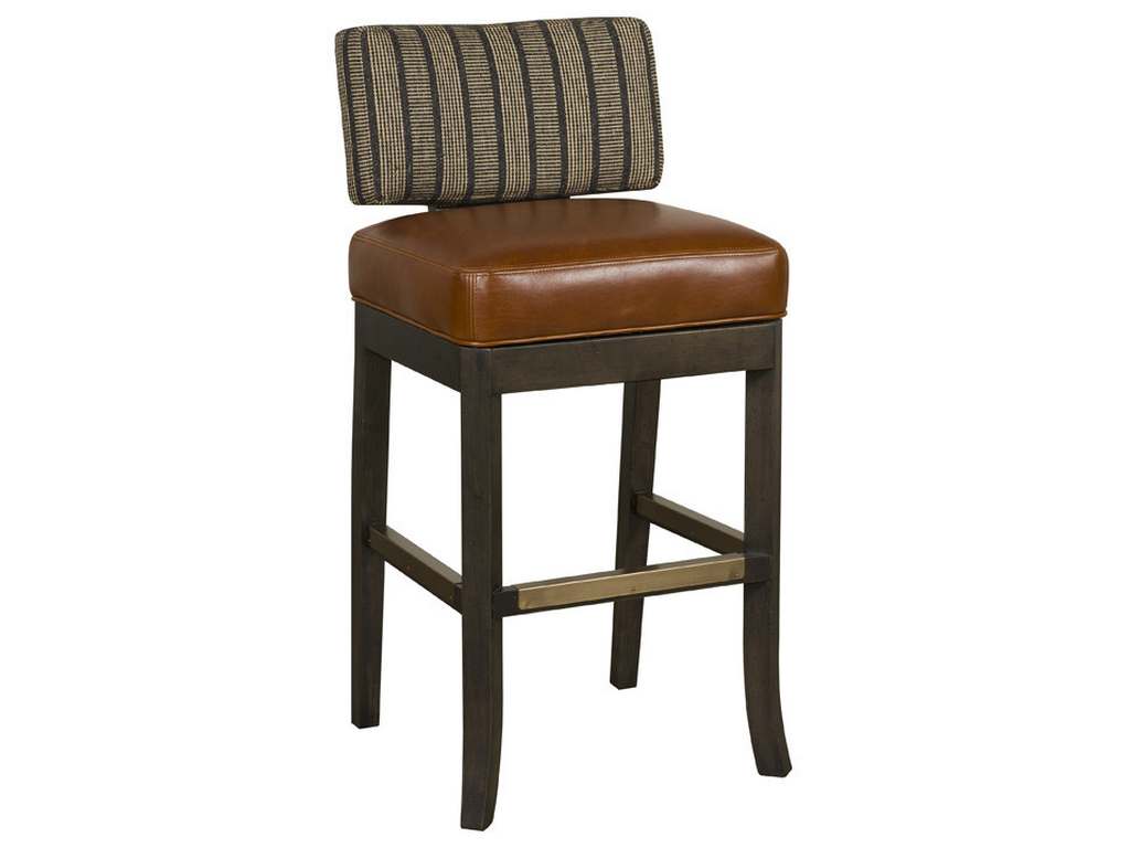 McKinley Leather 10  McDowell Swivel Barstool