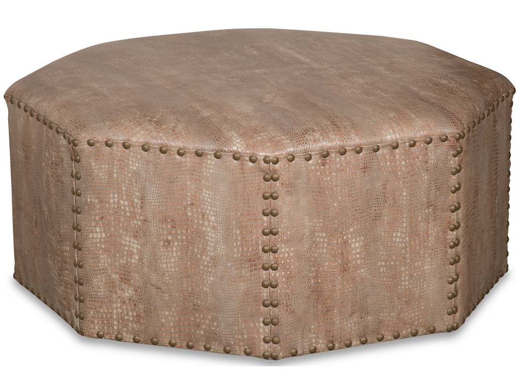 McKinley Leather 535 Octagon Cocktail Ottoman McKinley Leather 535 Octagon Cocktail Ottoman