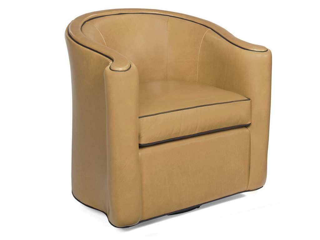 McKinley Leather 233-S  Delaney Swivel Chair