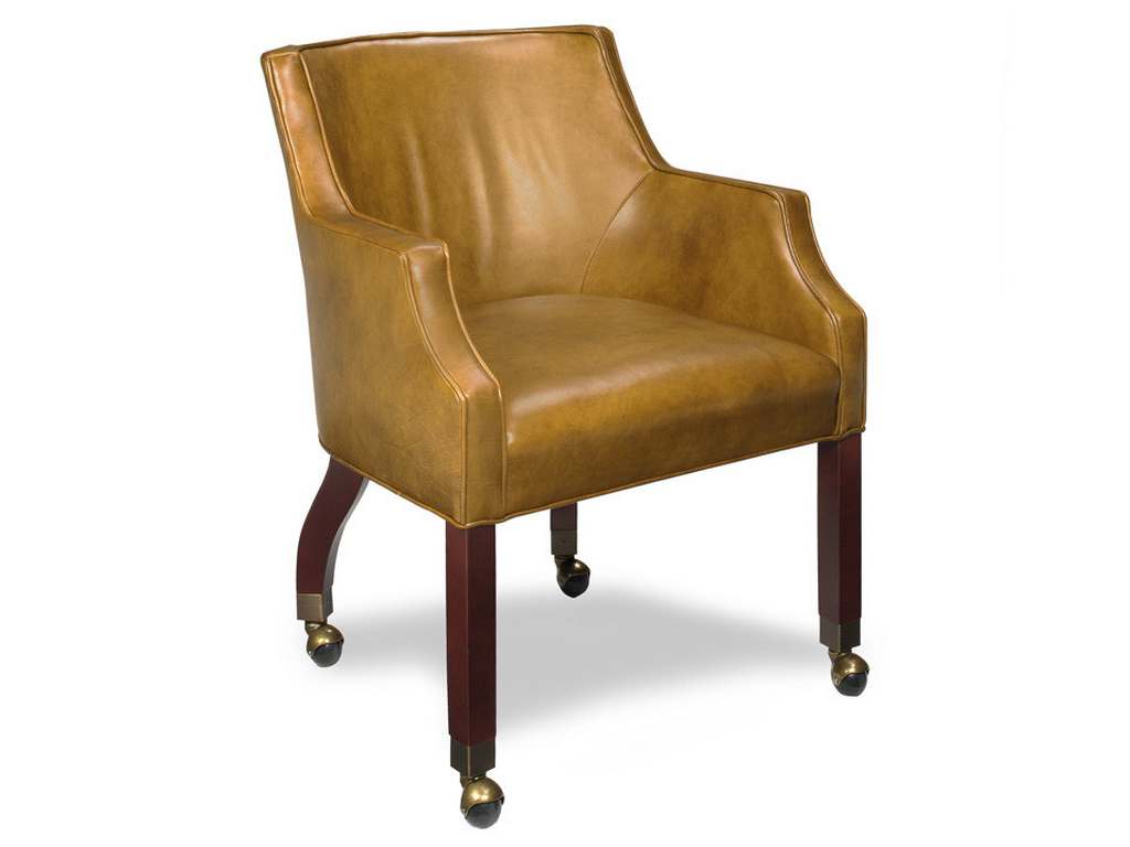 McKinley Leather 256-C  Firefox Game Chair with Casters
