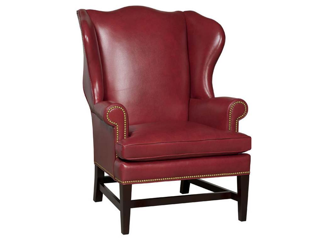McKinley Leather 267  Botetourt Wing Chair