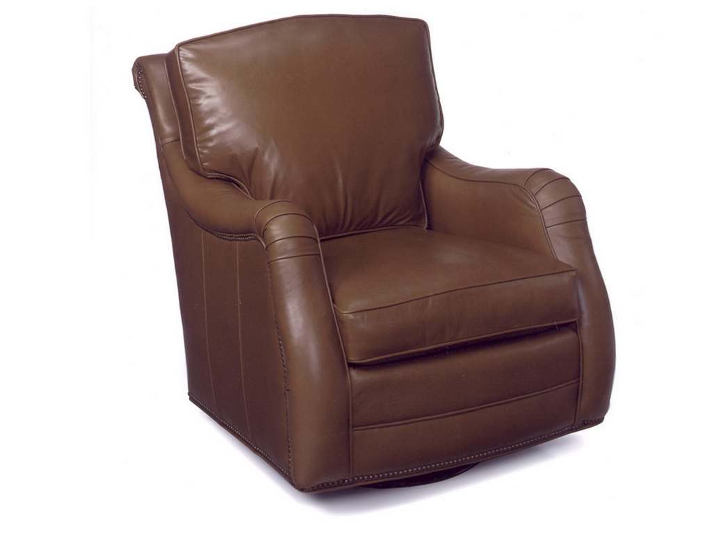 McKinley Leather 3401-SG  Savannah Chair with Swivel Glider