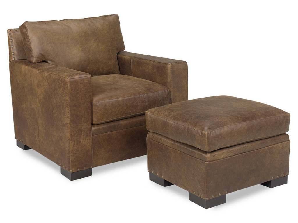 McKinley Leather 4200  Franklin Ottoman
