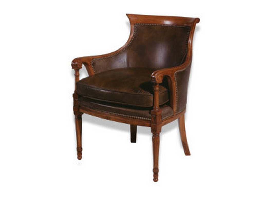 McKinley Leather 507  J Neal Collection Chair