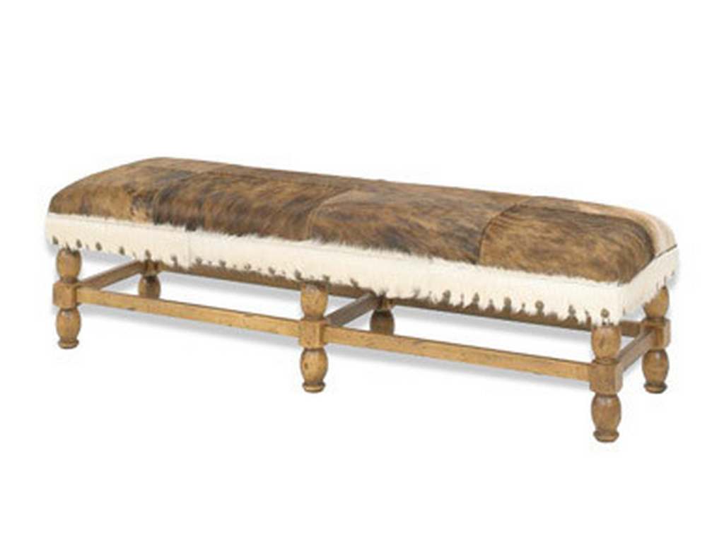 McKinley Leather 42  J Neal Carmichael Bench