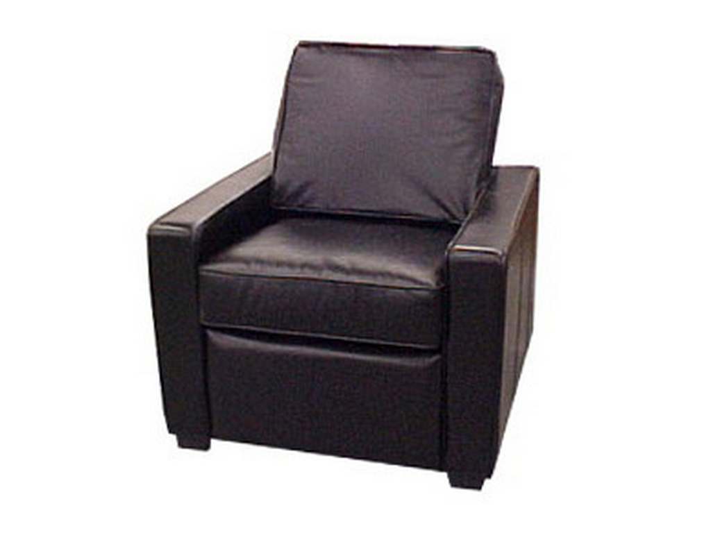 McKinley Leather 75  Contemporary Zero Wall Recliner