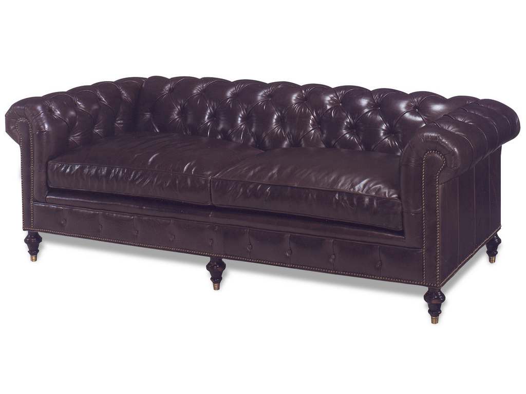 McKinley Leather 3274  Monticello Chesterfield Sofa