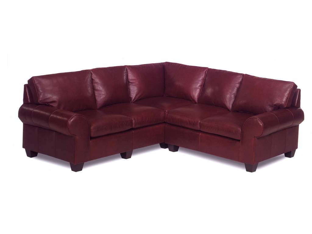 McKinley Leather 1195-2R  Right Arm Facing Corner Manchester Loveseat