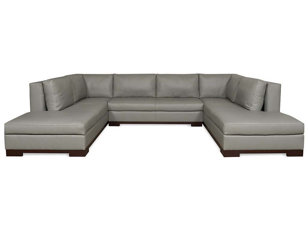 McKinley Leather 2745-LAFP  Brutus Left Arm Facing Peninsula