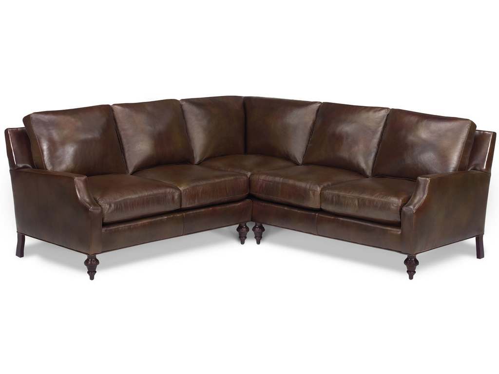 McKinley Leather 4245  Fox Sectional