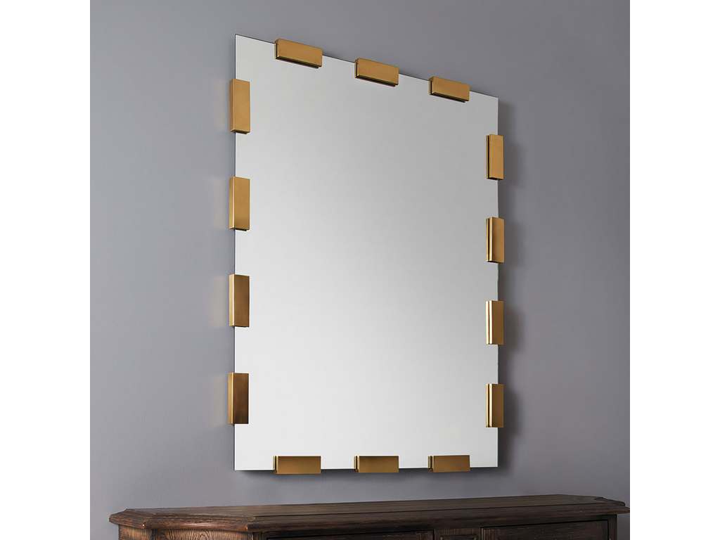 Modern History MHX-06  Rectangular Aplique Mirror