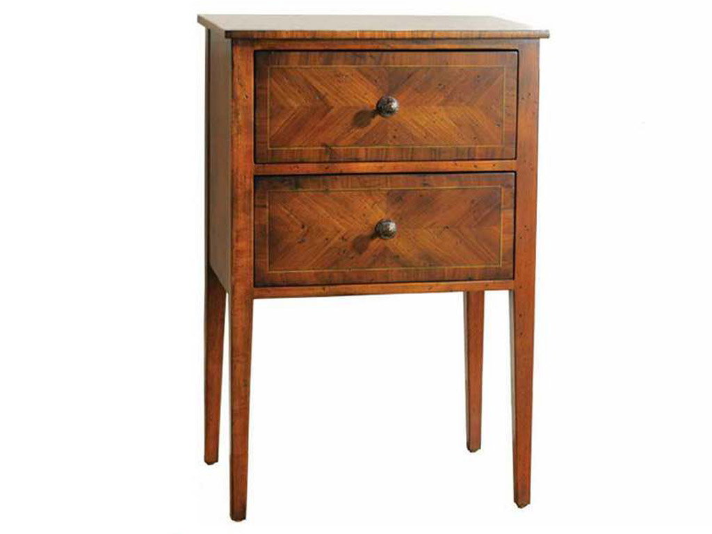 Modern History MH082F01 Continental Two Drawer Stand
