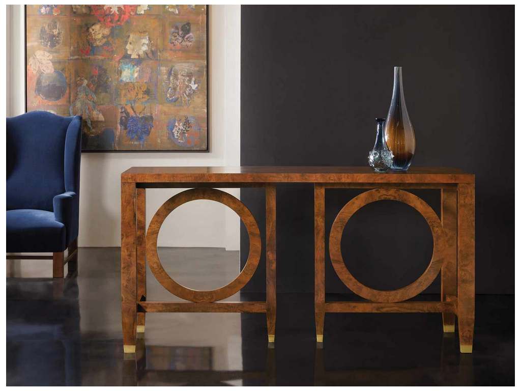 Modern History MH1051F02  Moab Console Walnut Burl